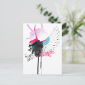 美しいダイスはがき ポストカード (スタンド正面)