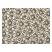 美しいダイヤモンドの花テーブルクロス テーブルクロス (正面(横))