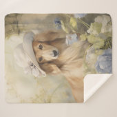 美しいダシュント シェルパブランケット (正面(横))