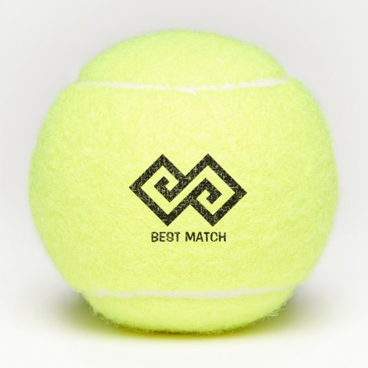 美しいダブルダイヤモンド テニスボール (正面)