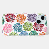 美しいダリアによってはIphone Case mateが開花します Case-Mate iPhoneケース (裏面 (横))