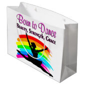 美しいダンサー ラージペーパーバッグ (裏面アングル)