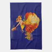 美しいダンスペインのサー キッチンタオル (縦)