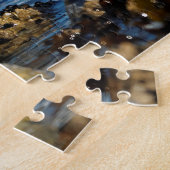 美しいダンリンサンドパイパーがソロにビーチ ジグソーパズル (側面)