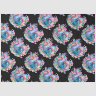 美しいチキンと花 薄葉紙