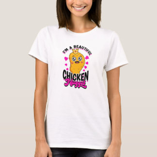 美しいチキンナゲットです - チキンナゲット Tシャツ