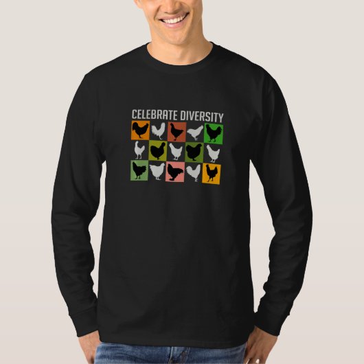 美しいチキン違うの品種F Tシャツ (正面)