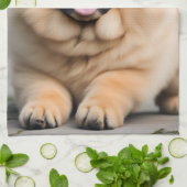 美しいチャウ キッチンタオル (折り畳み)