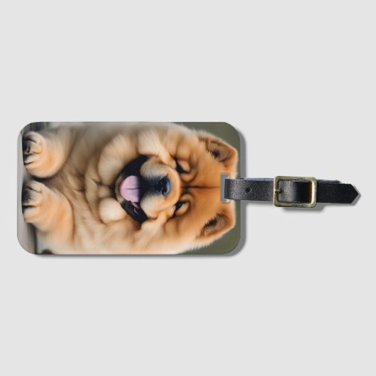 美しいチャウ ラゲッジタグ (正面横)