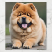 美しいチャウ ワインラベル (シングルラベル)