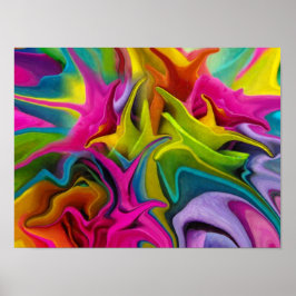 美しいチャクラバランス霊気アートポスタープリント ポスター