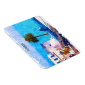 美しいチュニジアパノラマビュー マグネット (右側)