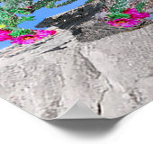 美しいチョラサボス聖なる書物、 経典1サミュエル16:7 ポスター (角)