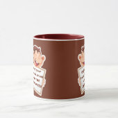 美しいチンパンジー マグカップ (中央)