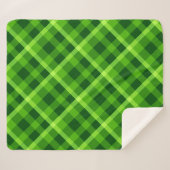 美しいツリーグリーンプライド中シェルパブランケット シェルパブランケット (正面(横))