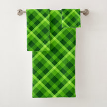 美しいツリーグリーンプライド風呂タオルセット