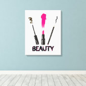 美しいツール キャンバスプリント (インサイチュ (ウッドフロア))