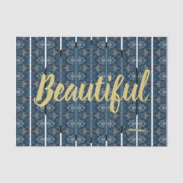 美しいティッシュペーパー-デザインby詩人Adiela Akoo 薄葉紙