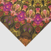 美しいテキスタイルカーペットマンダラパターン 薄葉紙 (詳細)