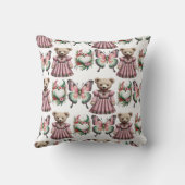 美しいテディベア クッション (裏面)