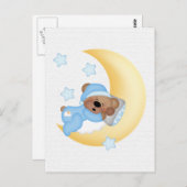 美しいテディベア ポストカード (正面/裏面)