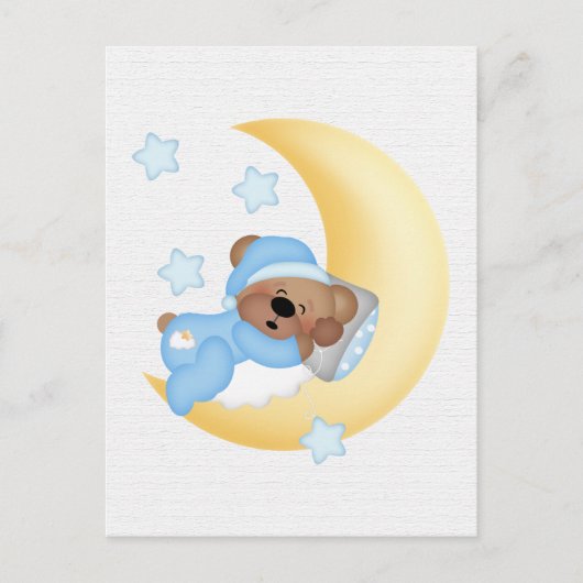 美しいテディベア ポストカード (正面)