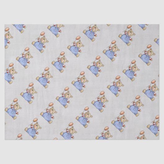 美しいテディー・ベア 薄葉紙 (正面)