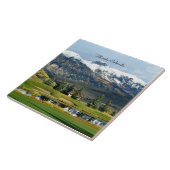 美しいテルル、コロラド州の風景。 タイル (側面)