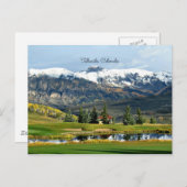 美しいテルル、コロラド州ランドスケープ ポストカード (正面/裏面)