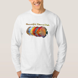 美しいディスカスフィッシュTシャツ Tシャツ