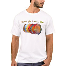 美しいディスカスフィッシュTシャツ