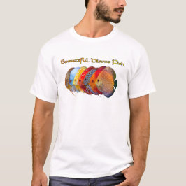 美しいディスカスフィッシュTシャツ Tシャツ
