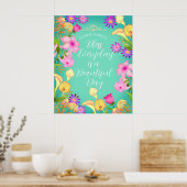 美しいデイアクアポスター ポスター (キッチン)