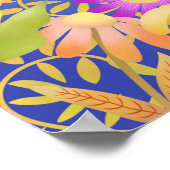 美しいデイバイオレットのポスター ポスター (角)