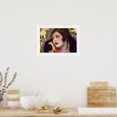 美しいデコレディとバラ ポスター (キッチン)