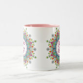 美しいデザインとアラビア語のマグでハッジ・マブロア ツートーンマグカップ (中央)