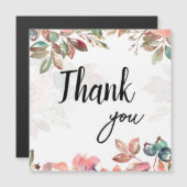 美しいデザインと花ありがとう (正面/裏面)