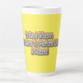 美しいデザインについて"勝者になる"引用文!T-S カフェラテマグ (正面)