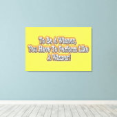 美しいデザインについて"勝者になる"引用文!T-S キャンバスプリント (インサイチュ (ウッドフロア))