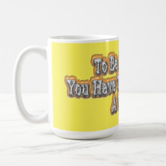 美しいデザインについて"勝者になる"引用文!T-S コーヒーマグカップ (左)