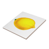 美しいデザインの水色レモン タイル (側面)