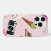 美しいデザインのiPhone 15 Proスマホケース iPhoneケース (裏面横)