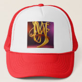 美しいデザイントラック帽 キャップ (正面)