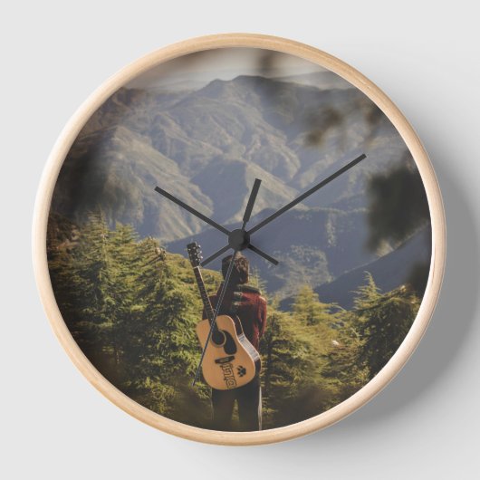 美しいデザイン 壁時計 (正面)