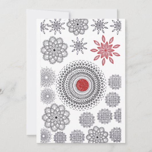 美しいデザイン 招待状 (正面)