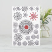 美しいデザイン 招待状 (スタンド正面)