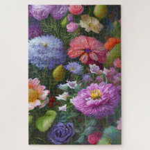 美しいデジ絵画タルのカラフル混花