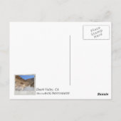 美しいデスバレー葉書！ ポストカード (裏面)