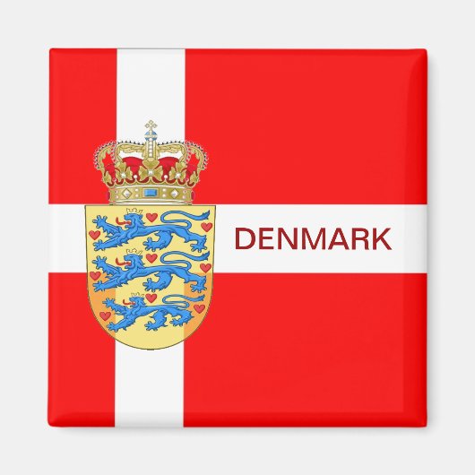 美しいデンマークの磁石! マグネット (正面)