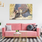 美しいトイレ キャンバスプリント (インサイチュ (リビング))